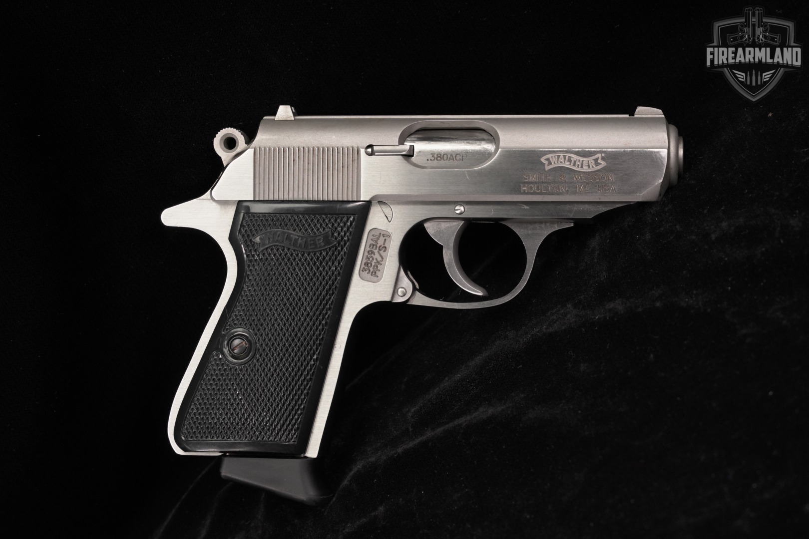 Smith & Wesson PPK/S-1 S&W 380 ACP 3.3" Stainless WALTHER +2 MAGS-img-4