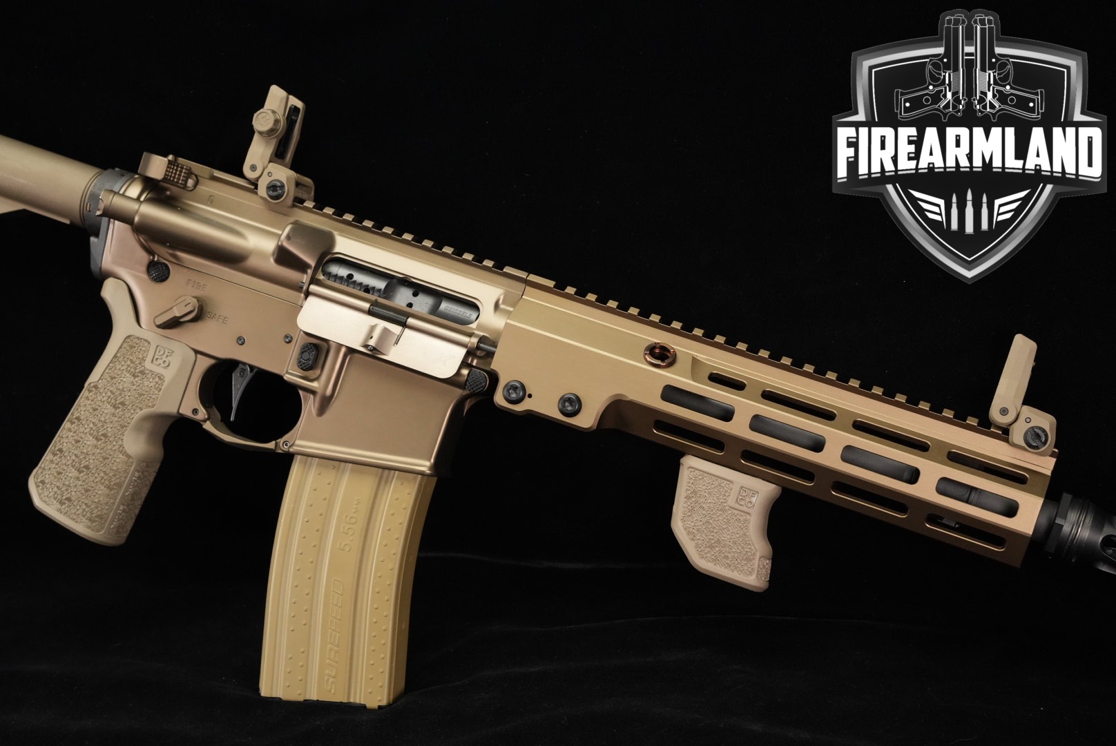 Geissele Automatics SD-556 Super Duty 5.56mm NATO FDE in Very Good Condition Thumbnail
