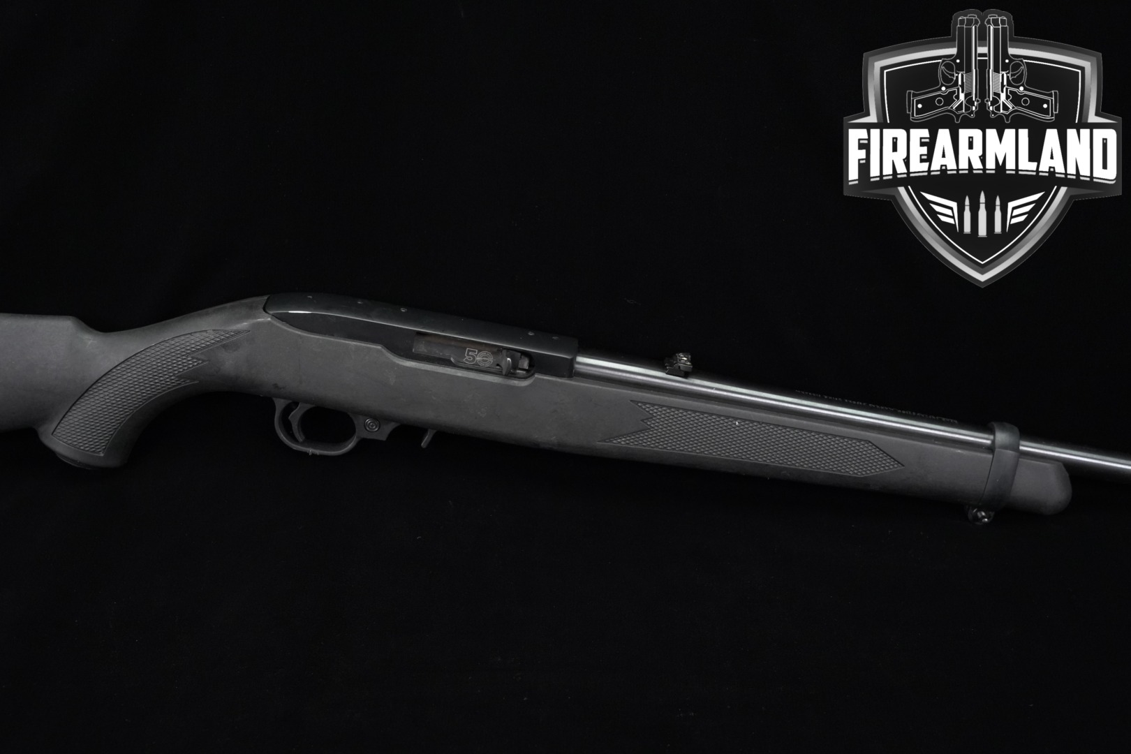 2014 Sturm Ruger 10/22 Carbine 50th Anniversary (1964–2014) .22 LR Stainless & Synthetic in Good Condition Thumbnail