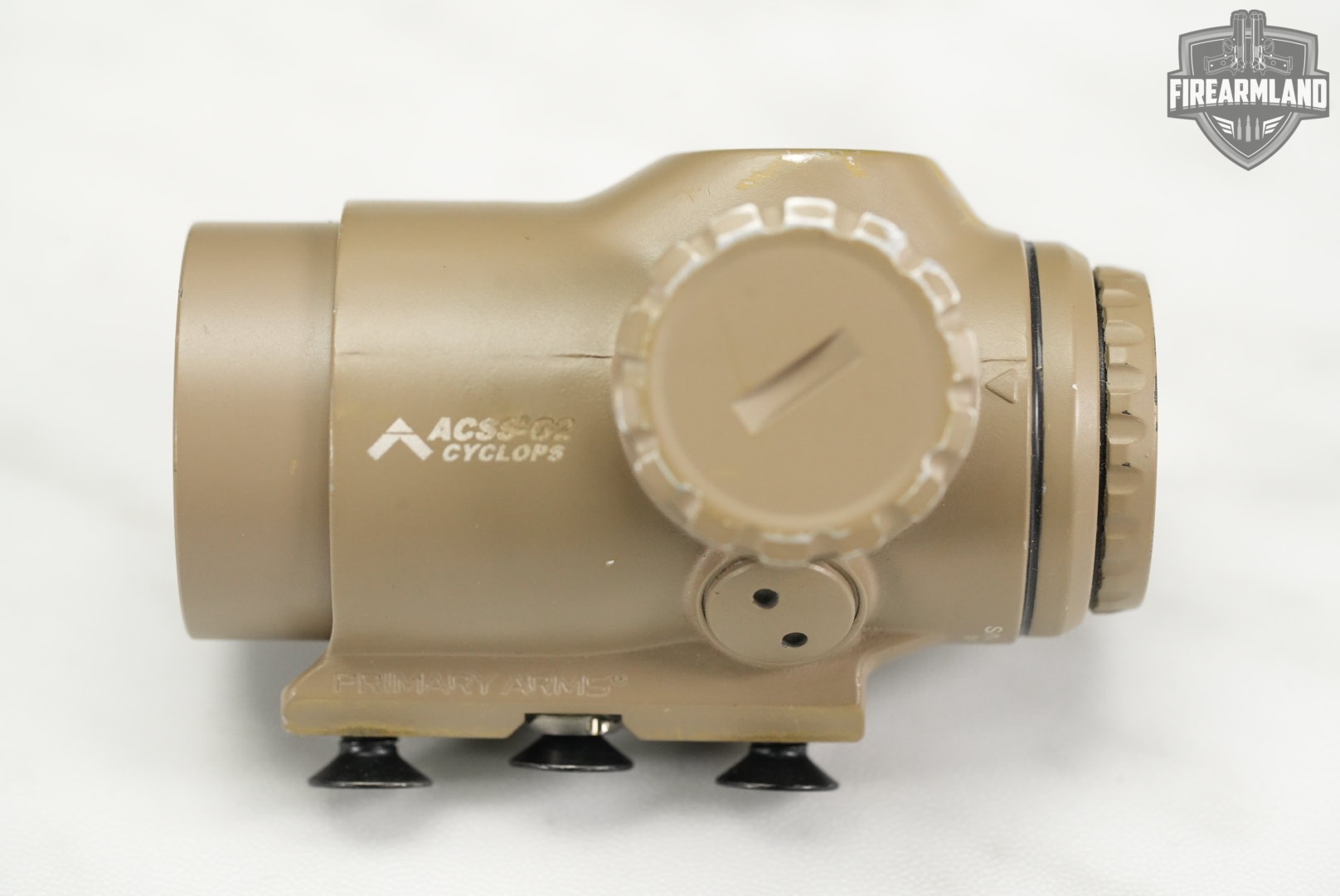 Primary Arms SLX 1X Micro Prism Gen II FDE ACSS Cyclops Red Dot Sight RDS-img-4