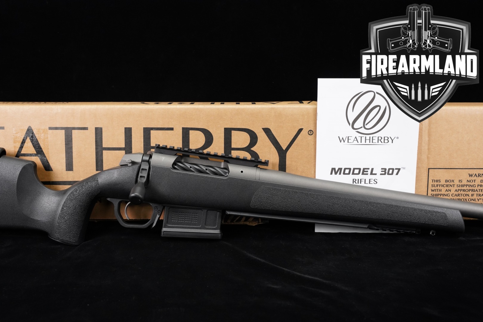Weatherby Model 307 Range XP 22 Creedmoor Grey & Synthetic in Good Condition Thumbnail
