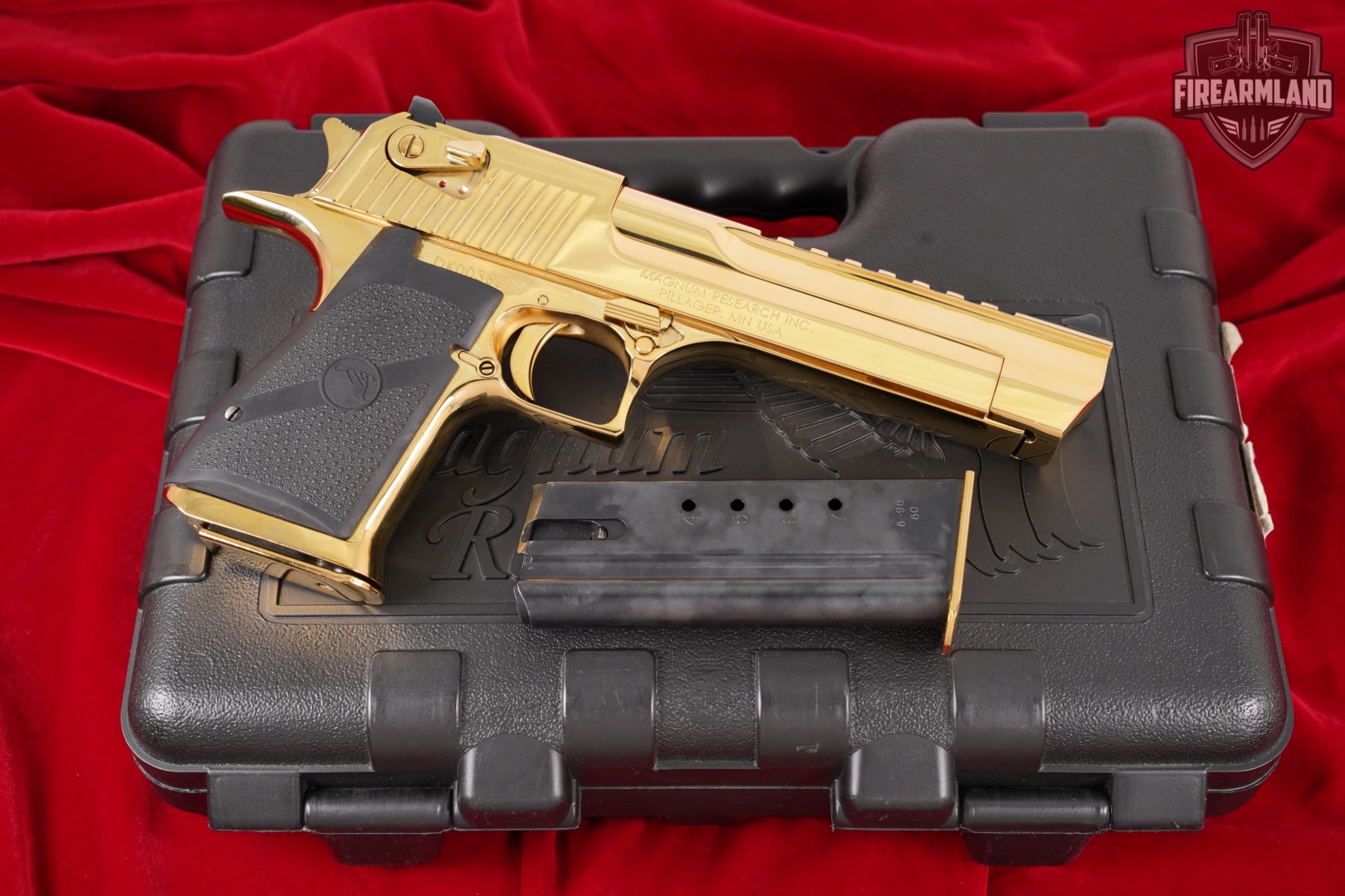 DEAGLE Magnum Research Desert Eagle Mark XIX, Titanium Gold 50 AE 6" MK 19-img-2