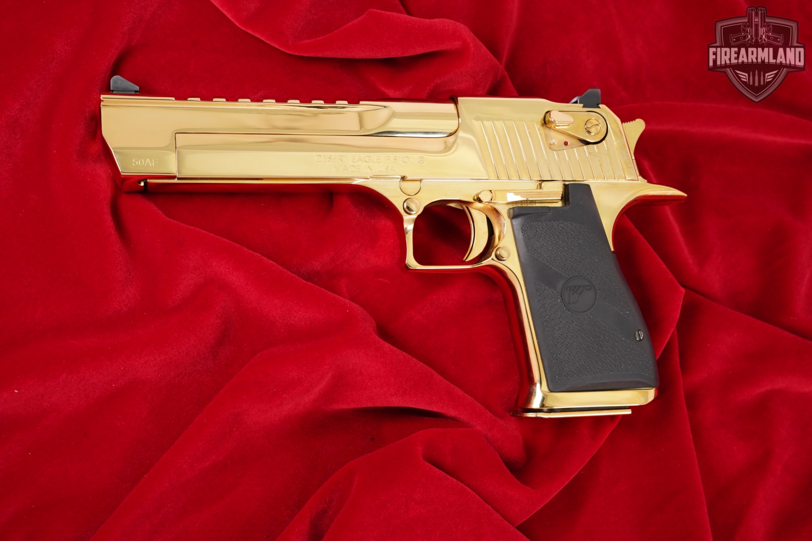 DEAGLE Magnum Research Desert Eagle Mark XIX, Titanium Gold 50 AE 6" MK 19-img-4