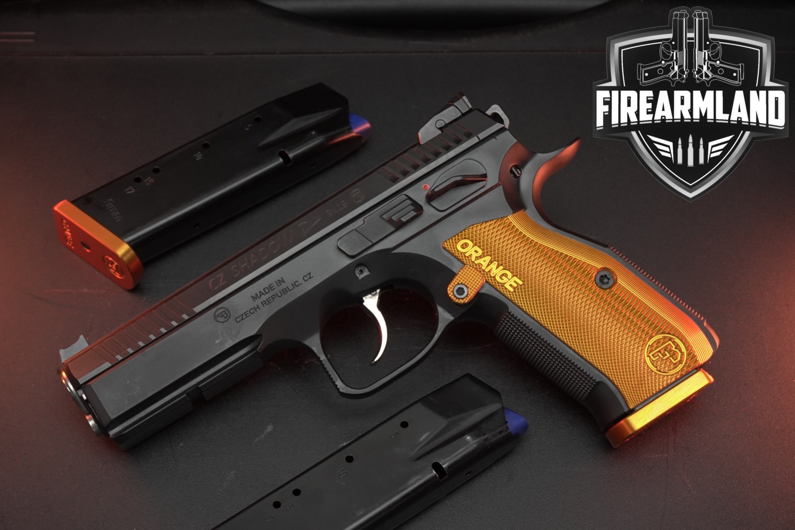 CZ Shadow 2 Orange 9mm Luger Black in Very Good Condition Thumbnail