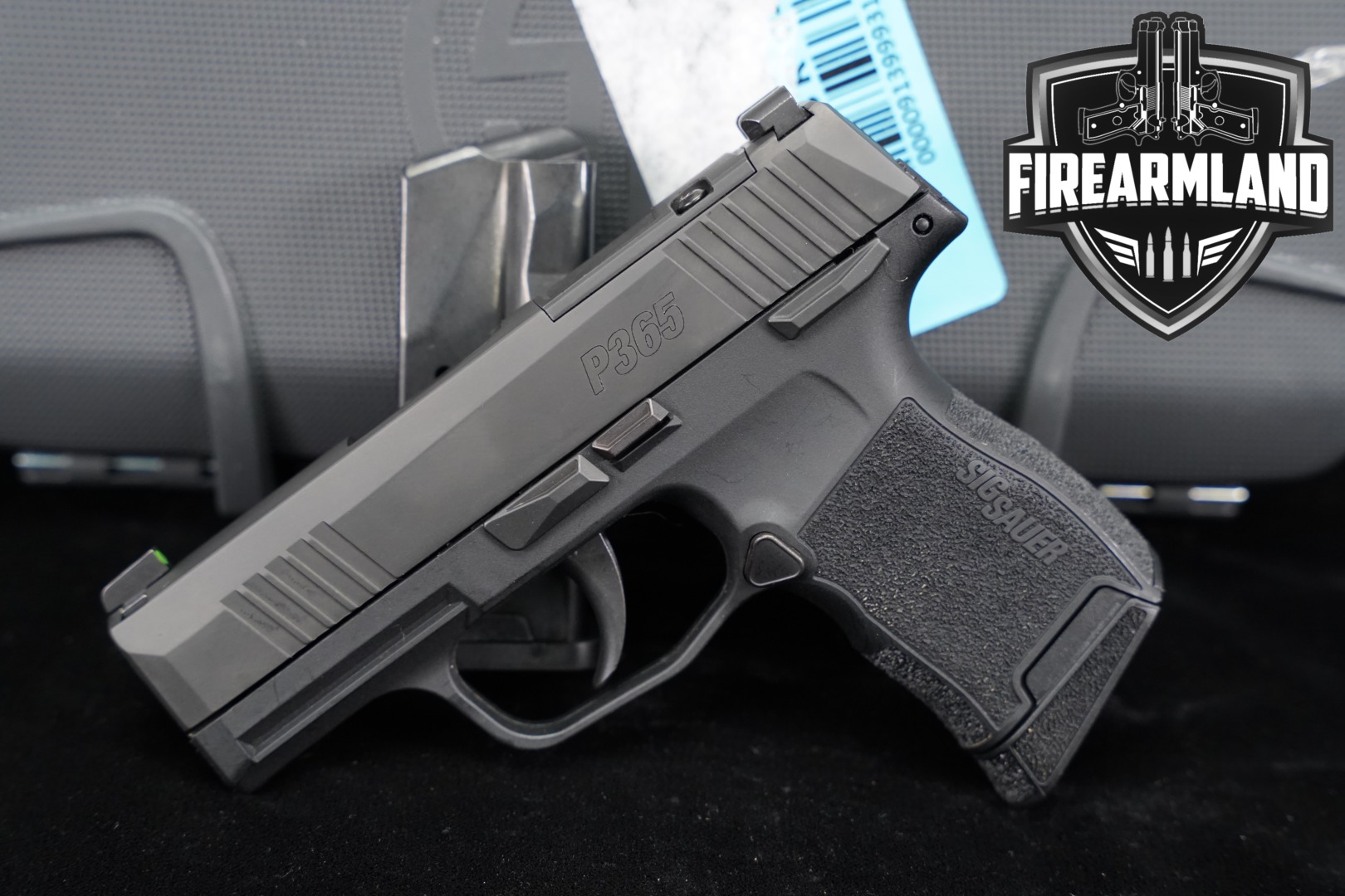 Sig Sauer P365 9mm Luger Black in Excellent Condition Thumbnail