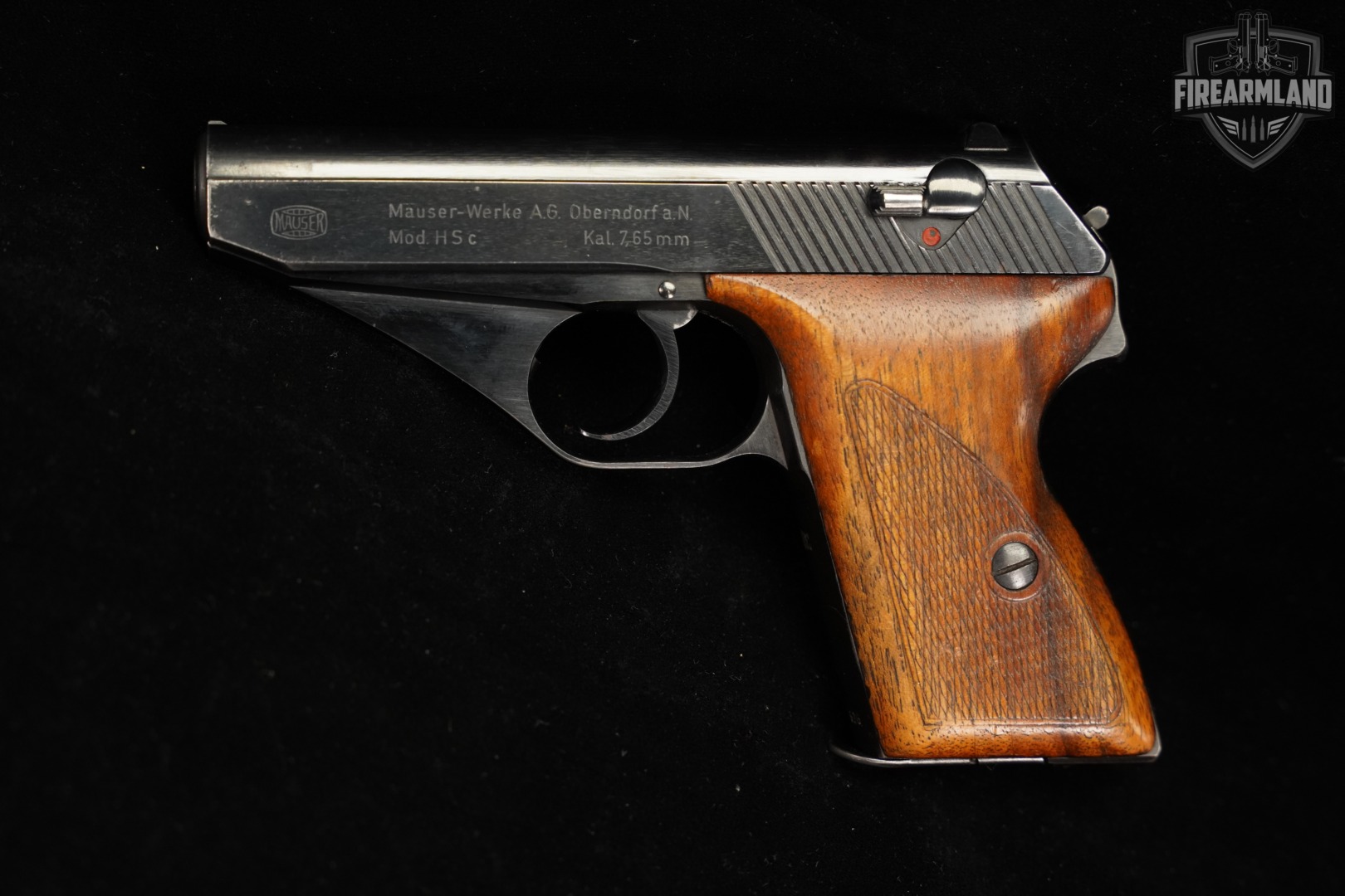 WWII 1941 Mauser HSc 32 ACP 3.4" Blued DA/SA-img-3
