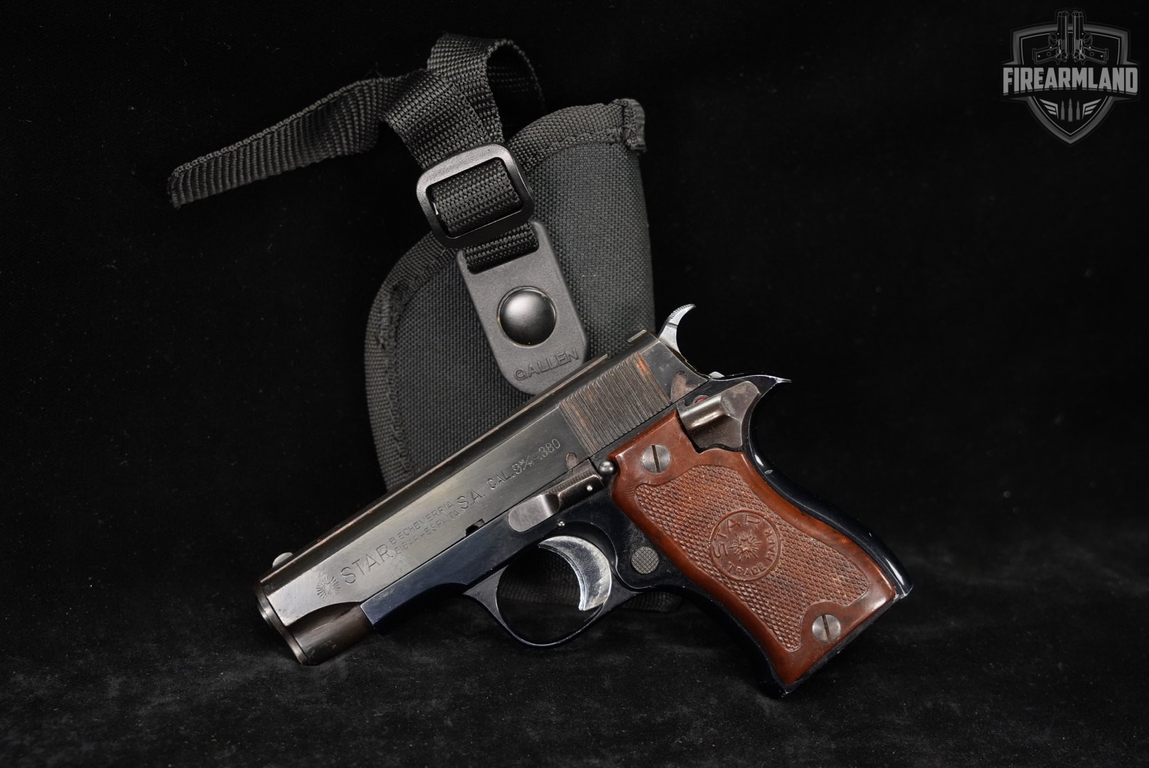 Star Model DK Starfire 380 ACP 3.125" +HOLSTER-img-2