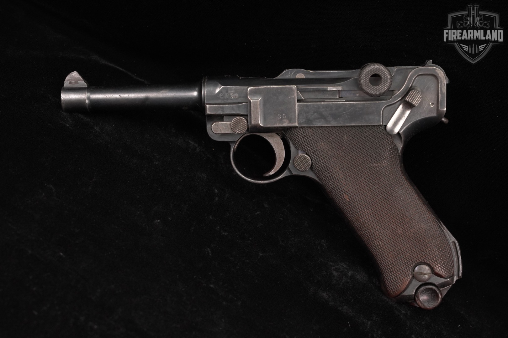 WWI 1916 DWM P.08 Luger Army 9mm 4" Blued P08 P 08 GERMAN-img-2