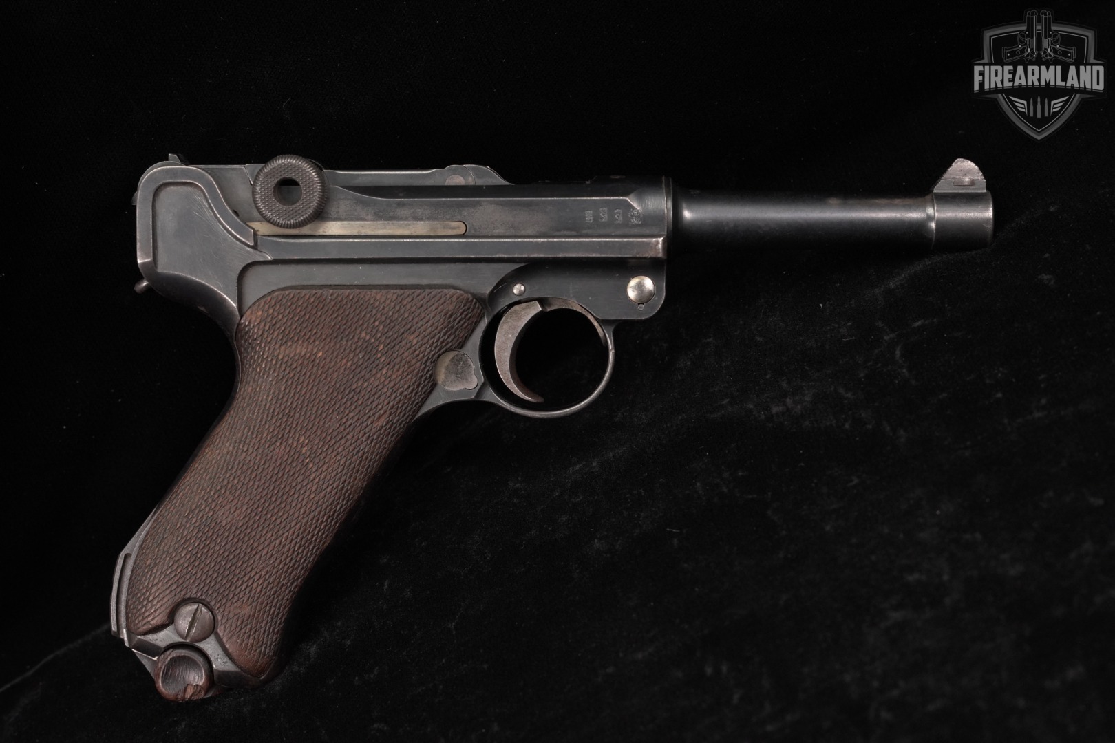 WWI 1916 DWM P.08 Luger Army 9mm 4" Blued P08 P 08 GERMAN-img-4