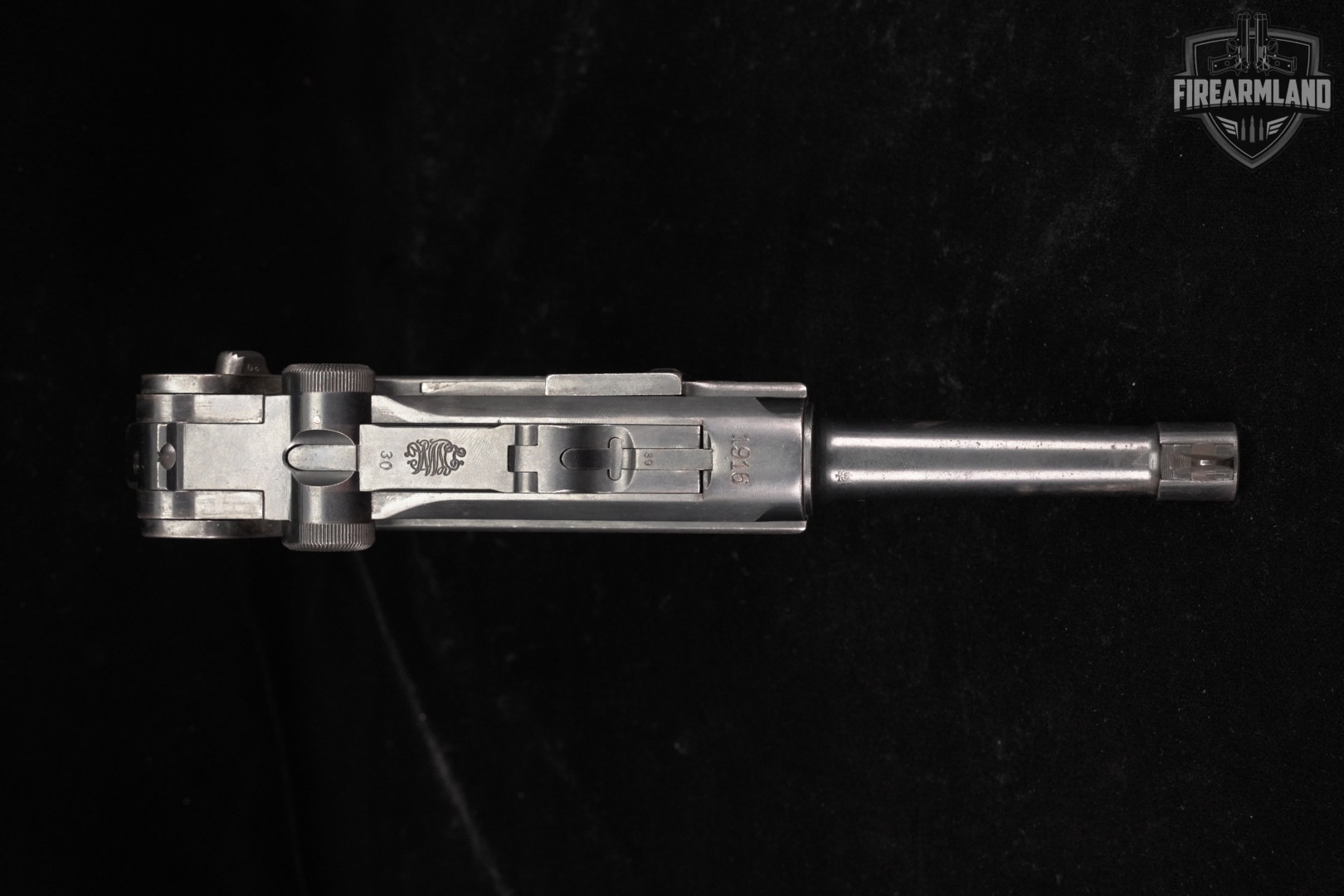 WWI 1916 DWM P.08 Luger Army 9mm 4" Blued P08 P 08 GERMAN-img-5