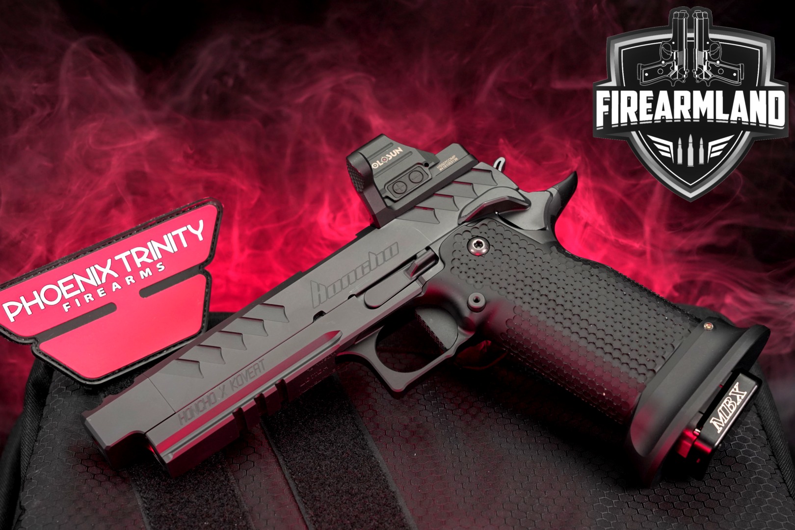 Phoenix Trinity Firearms Honcho Kovert V2 9mm Luger Black in Excellent Condition Thumbnail