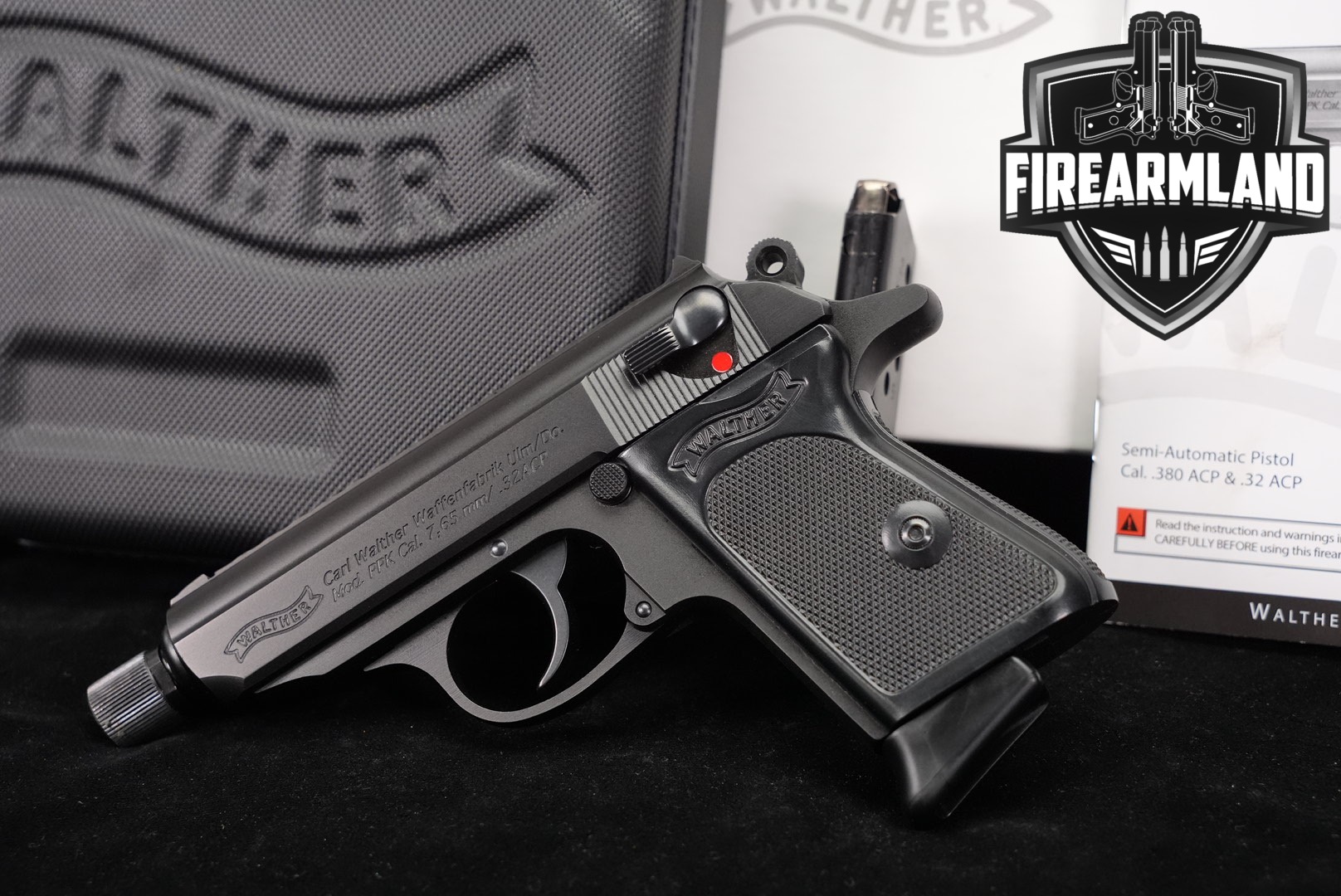 Walther PPK SD 32 ACP 4" PPKSD +2 MAGS & ORIG CASE-img-0