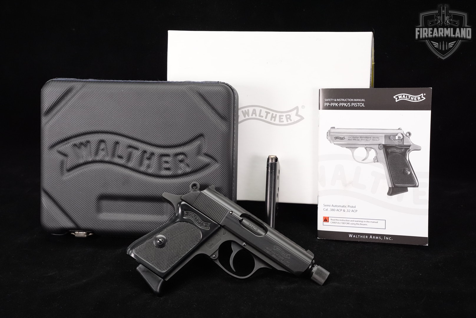 Walther PPK SD 32 ACP 4" PPKSD +2 MAGS & ORIG CASE-img-2