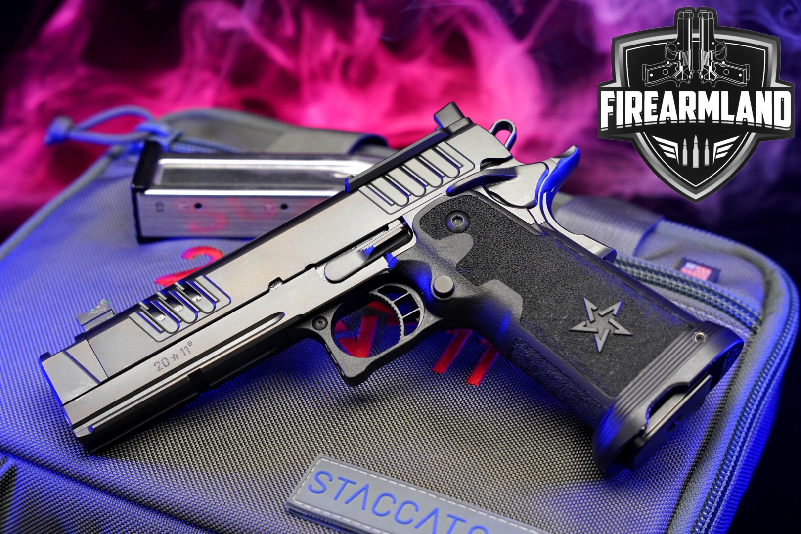 Staccato (STI) XC DPO 9mm Luger Black in Good Condition Thumbnail