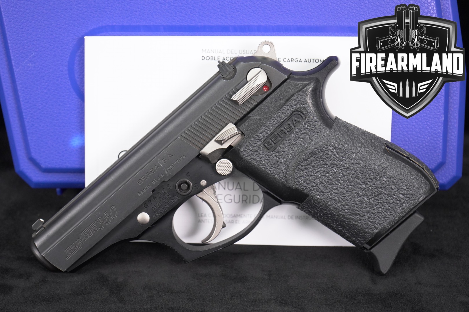 Bersa Thunder 380 Ellett Brothers Exclusive .380 ACP Black in Excellent Condition Thumbnail
