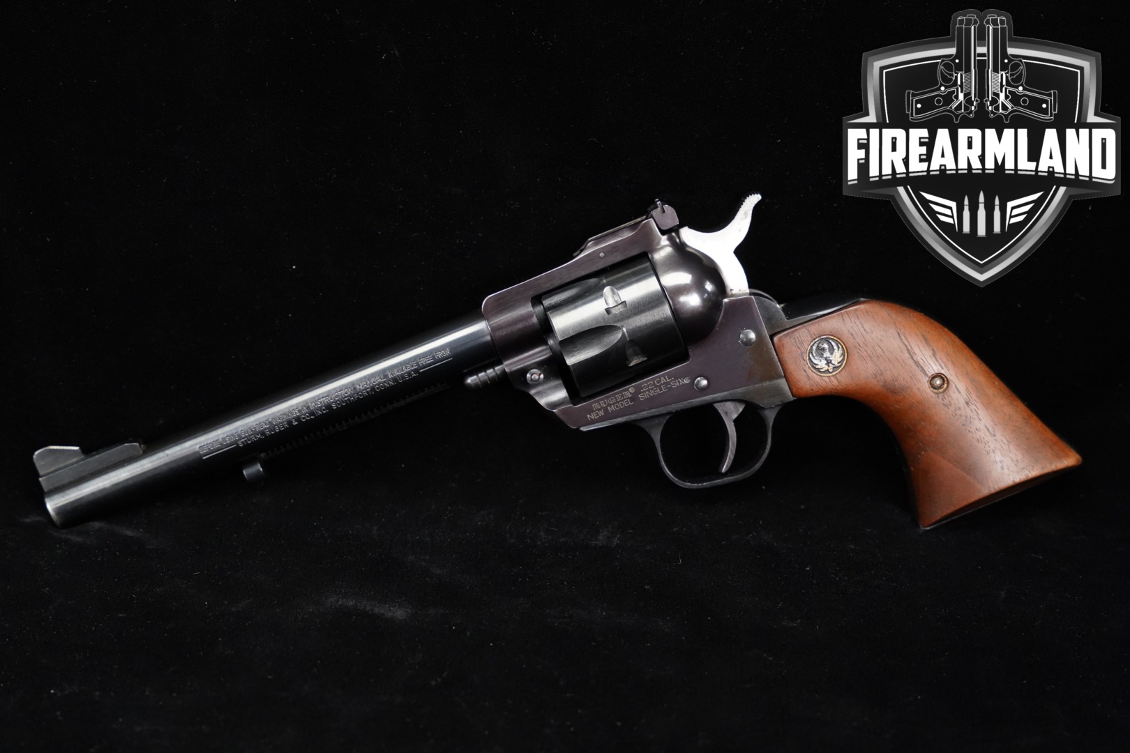 Sturm Ruger New Model Single-Six .22 LR Blued in Good Condition Thumbnail