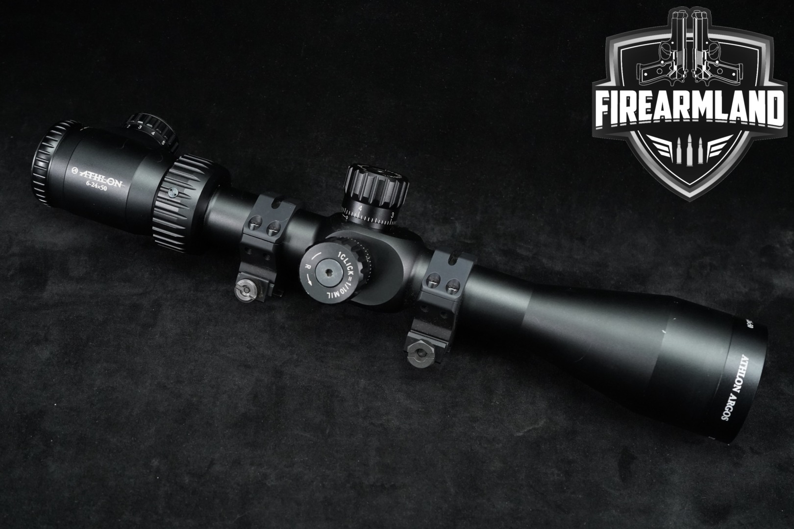 Athlon Optics Argos BTR 6-24X50 APMR IL MIL Reticle FFP in Very Good Condition Thumbnail