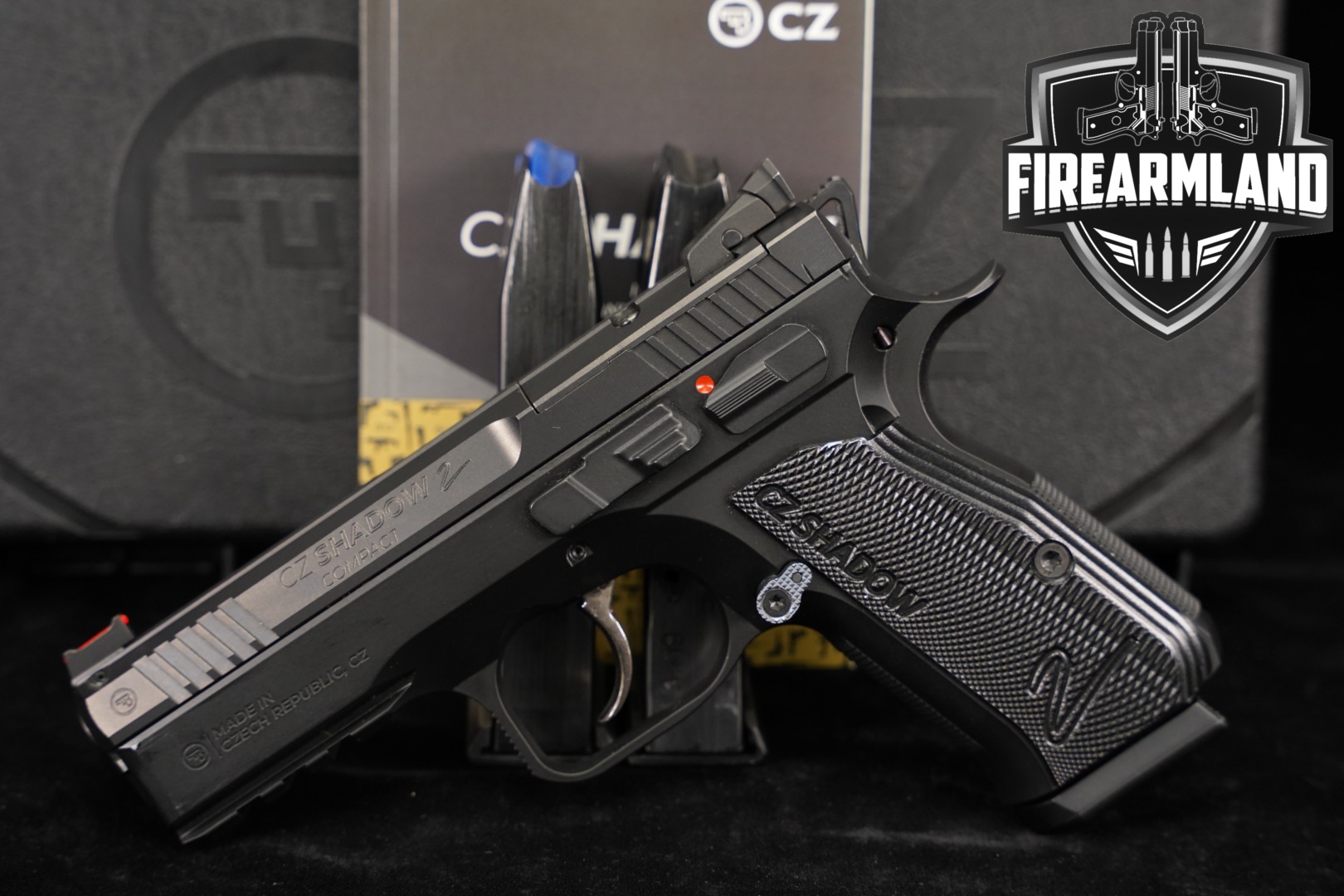 CZ Shadow 2 Compact 9mm Luger Black in Very Good Condition Thumbnail