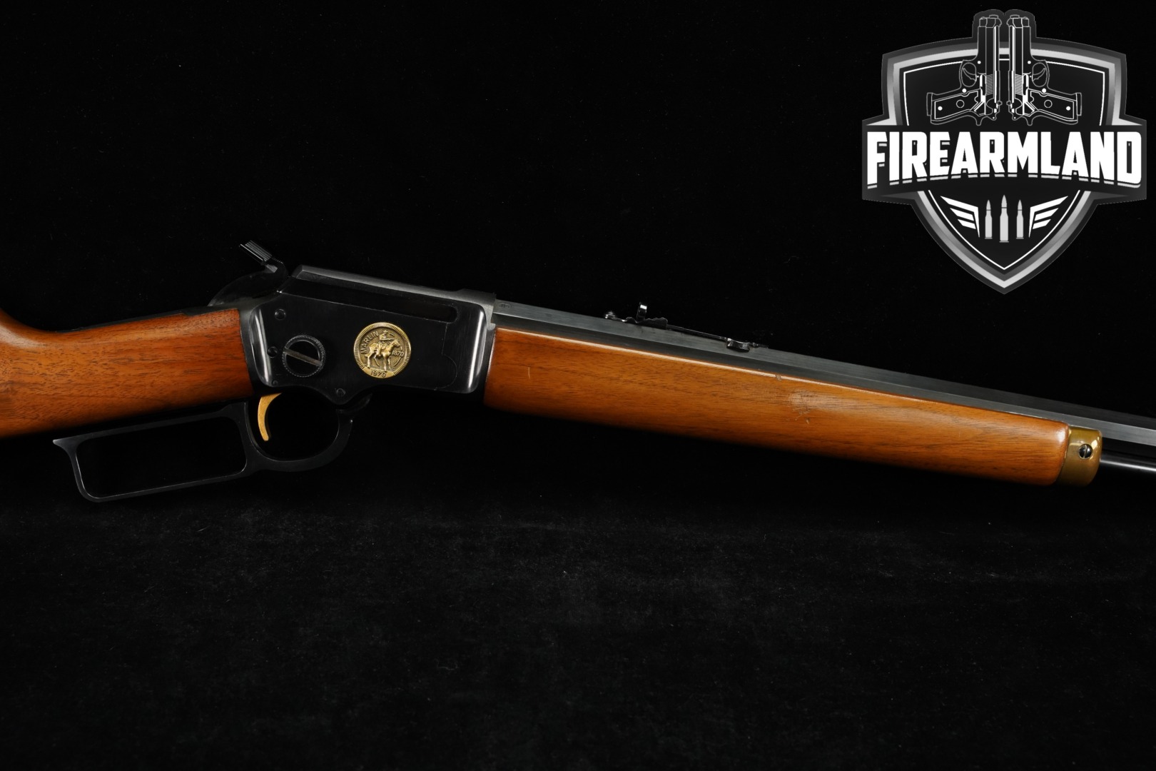 1970 Marlin Firearms Co. Model 39 Century Limited, 100th Anniversary Commemorative .22 LR Blued & Walnut in Very Good Condition Thumbnail