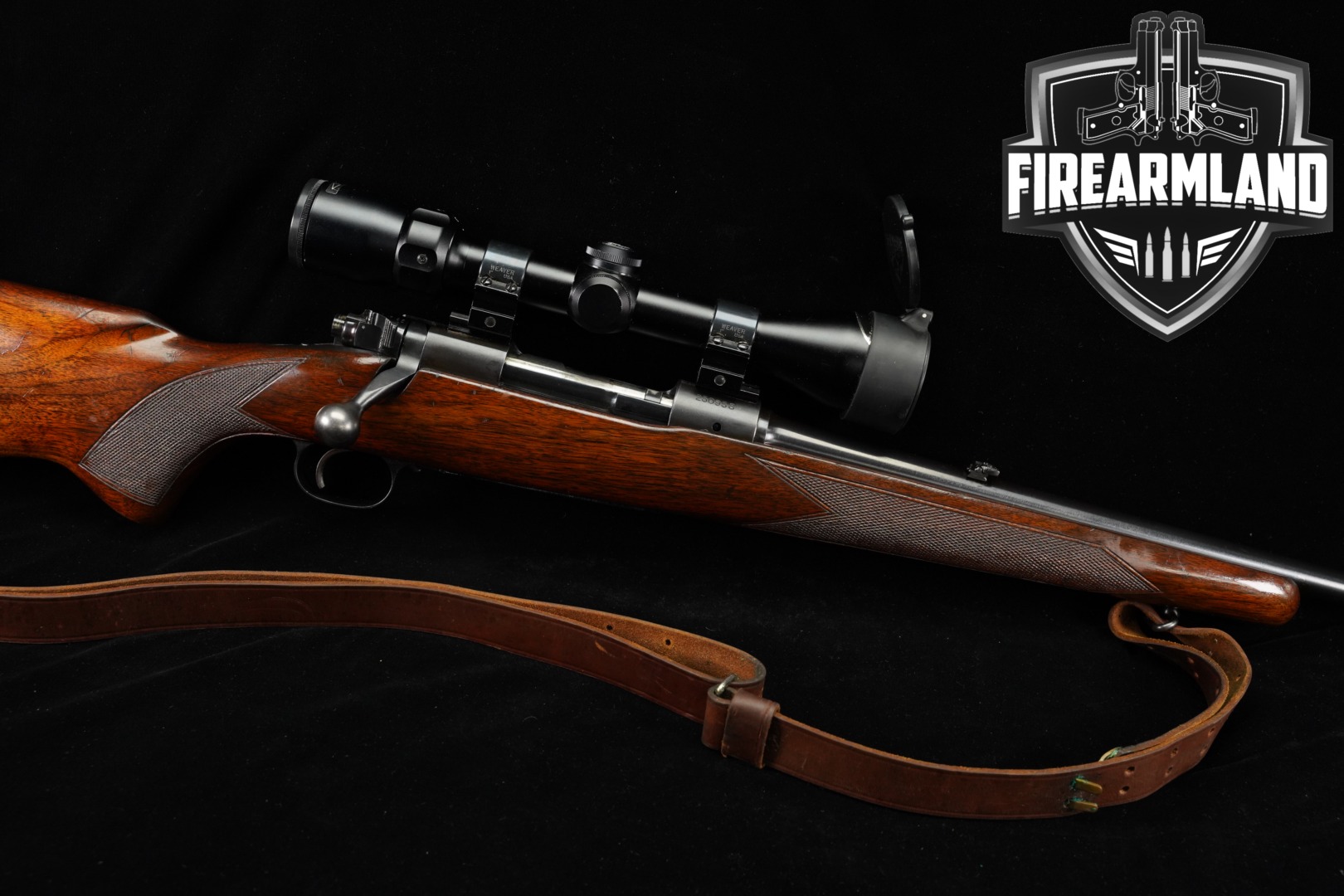 1953 Winchester Model 70 Featherweight Pre-64 308 Win M70 +BUSHNELL SCOPE-img-0