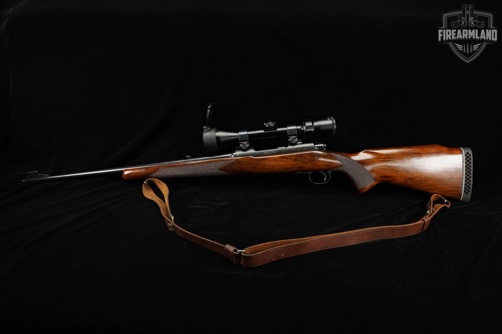 1953 Winchester Model 70 Featherweight Pre-64 308 Win M70 +BUSHNELL SCOPE-img-2