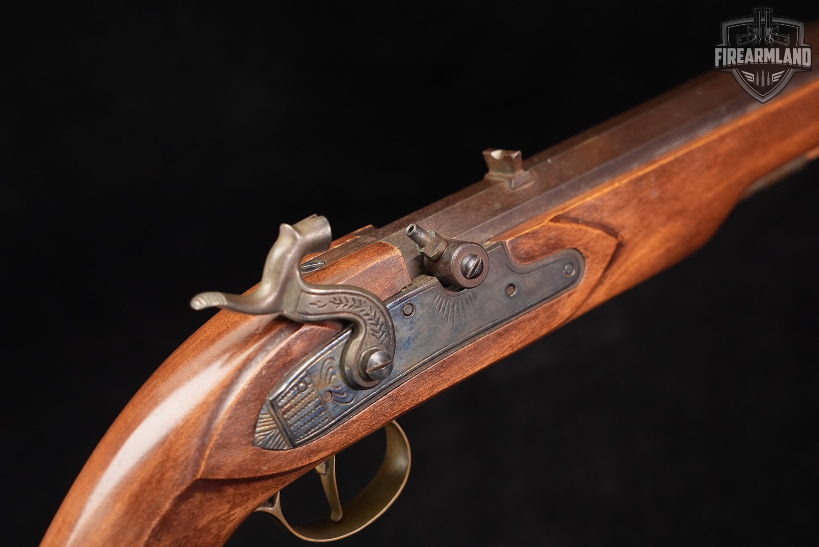 CVA Kentucky Pistol Percussion 45 10.25" Blued & Hardwood PP206-img-10