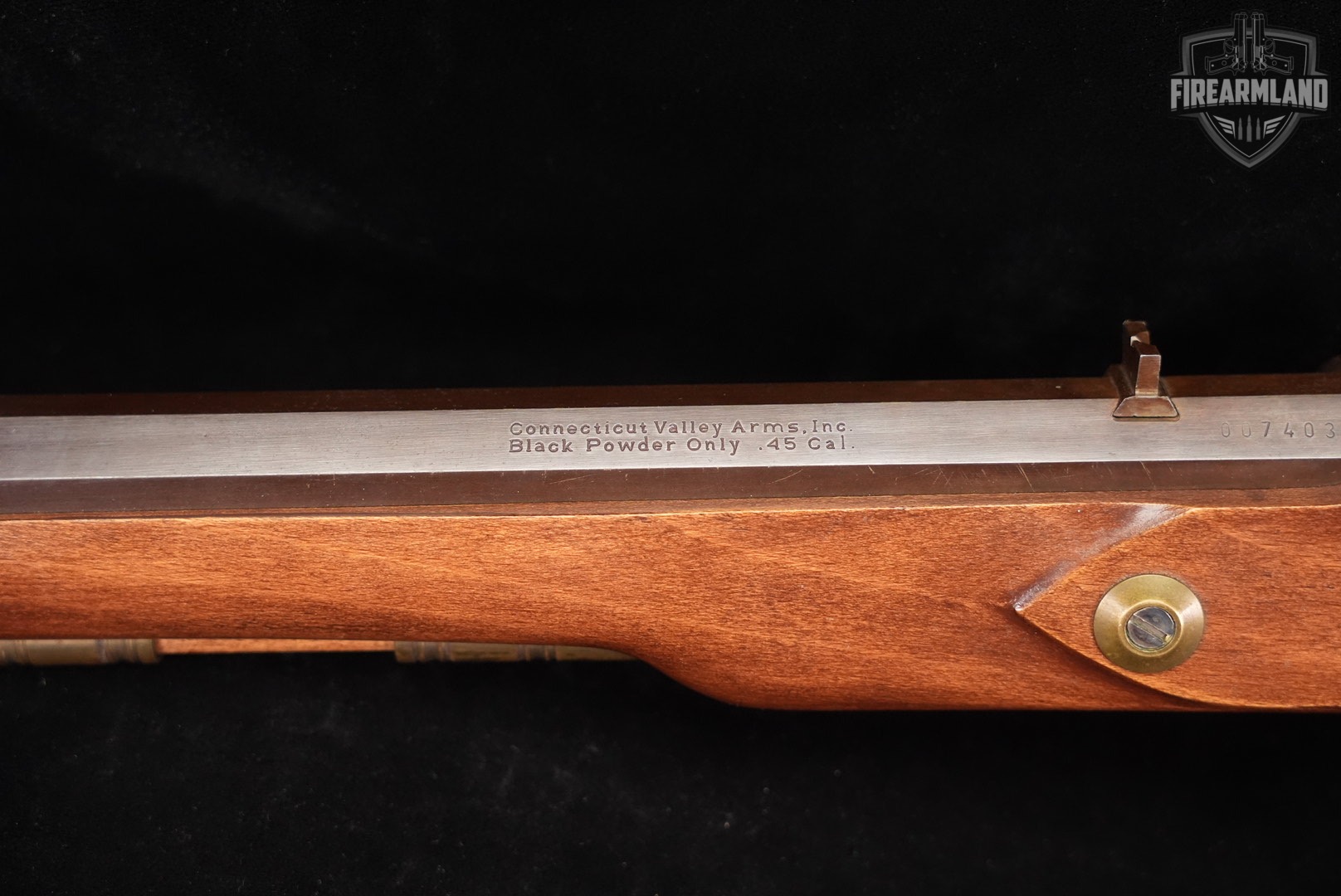 CVA Kentucky Pistol Percussion 45 10.25" Blued & Hardwood PP206-img-12