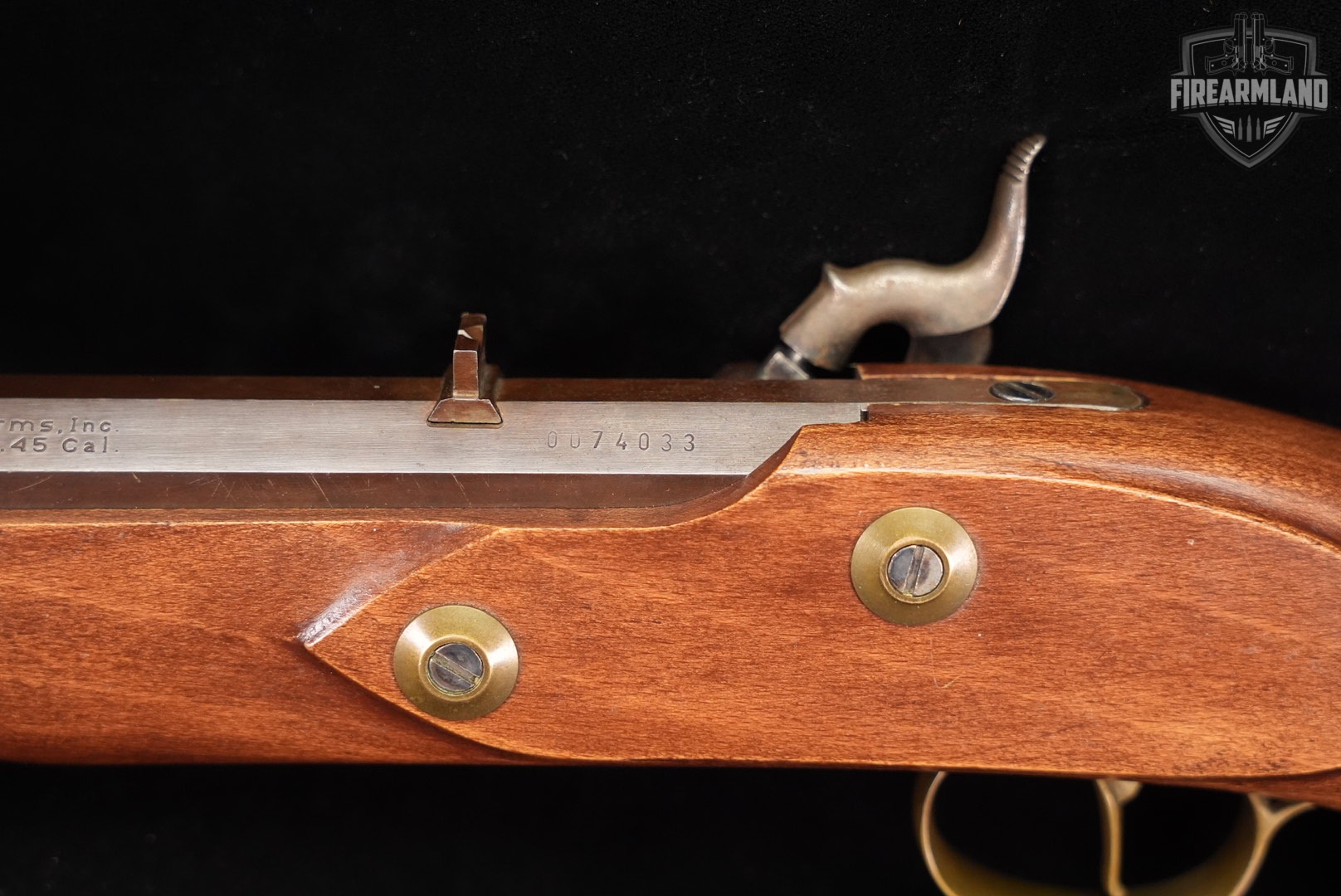 CVA Kentucky Pistol Percussion 45 10.25" Blued & Hardwood PP206-img-13