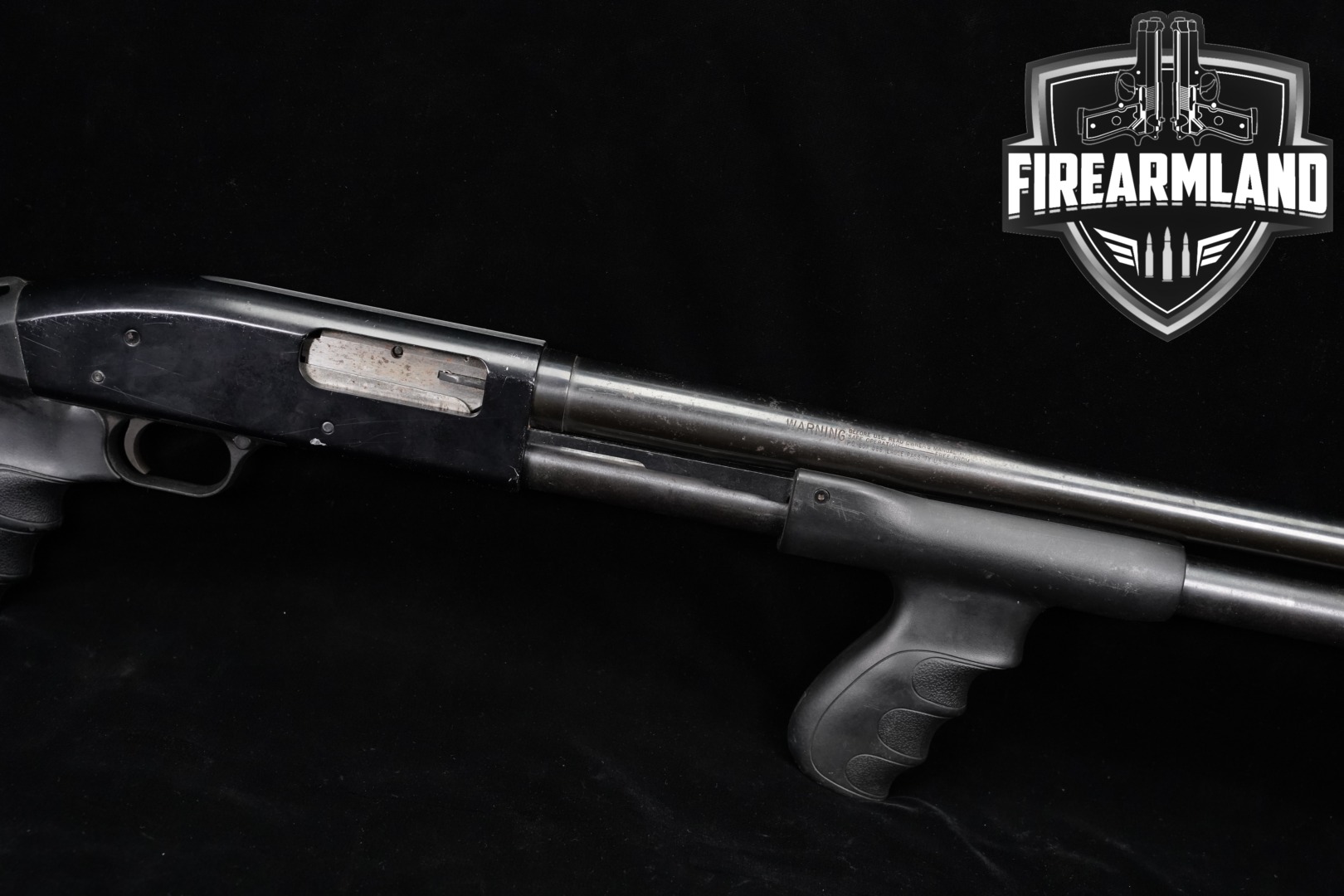 Maverick by Mossberg Model 88 12 Gauge Blued & Synthetic in Fair Condition Thumbnail