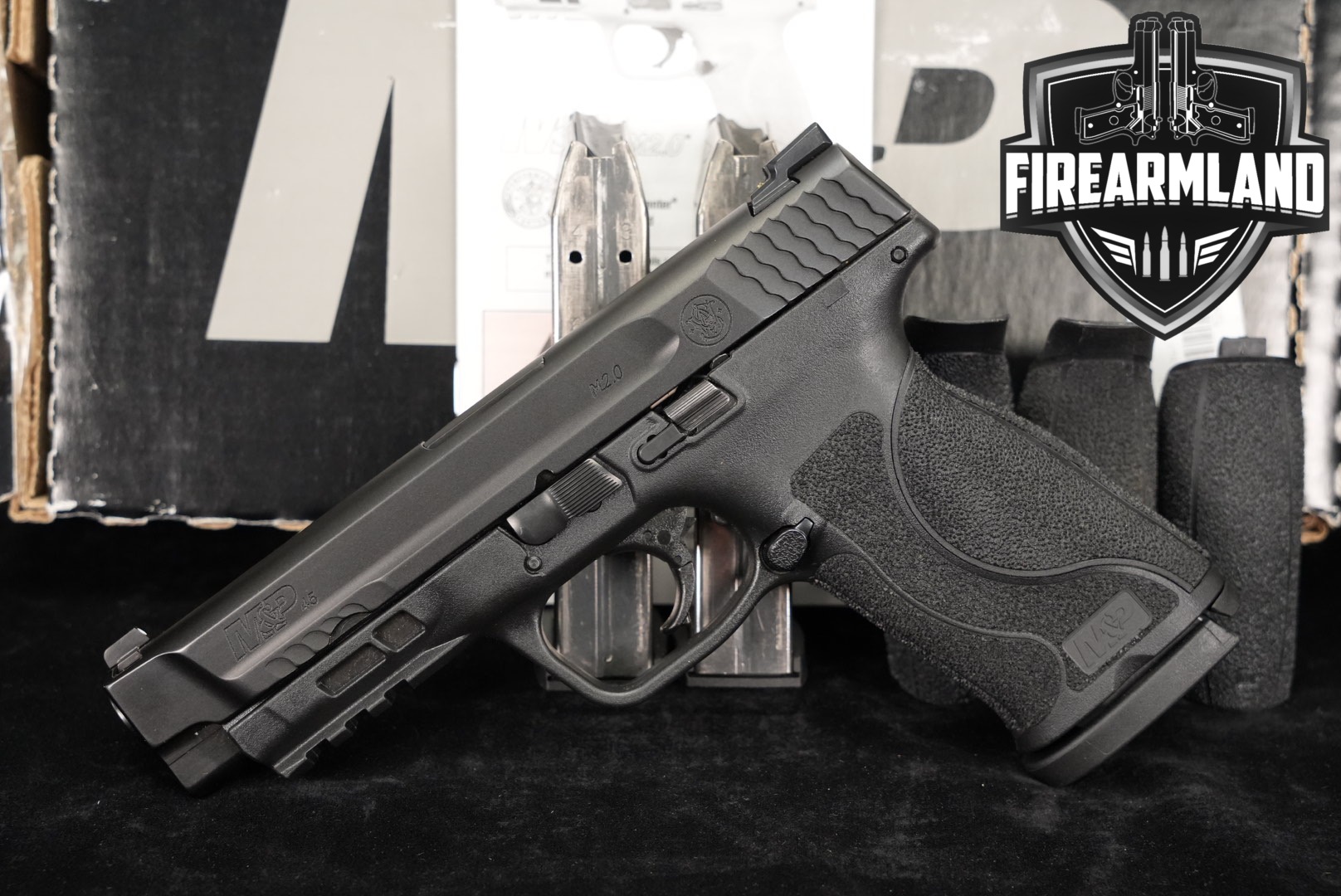 Smith & Wesson M&P45 M2.0 Full Size S&W 4.6" M&P 45 M 2.0 +3 MAGS, CASE-img-0