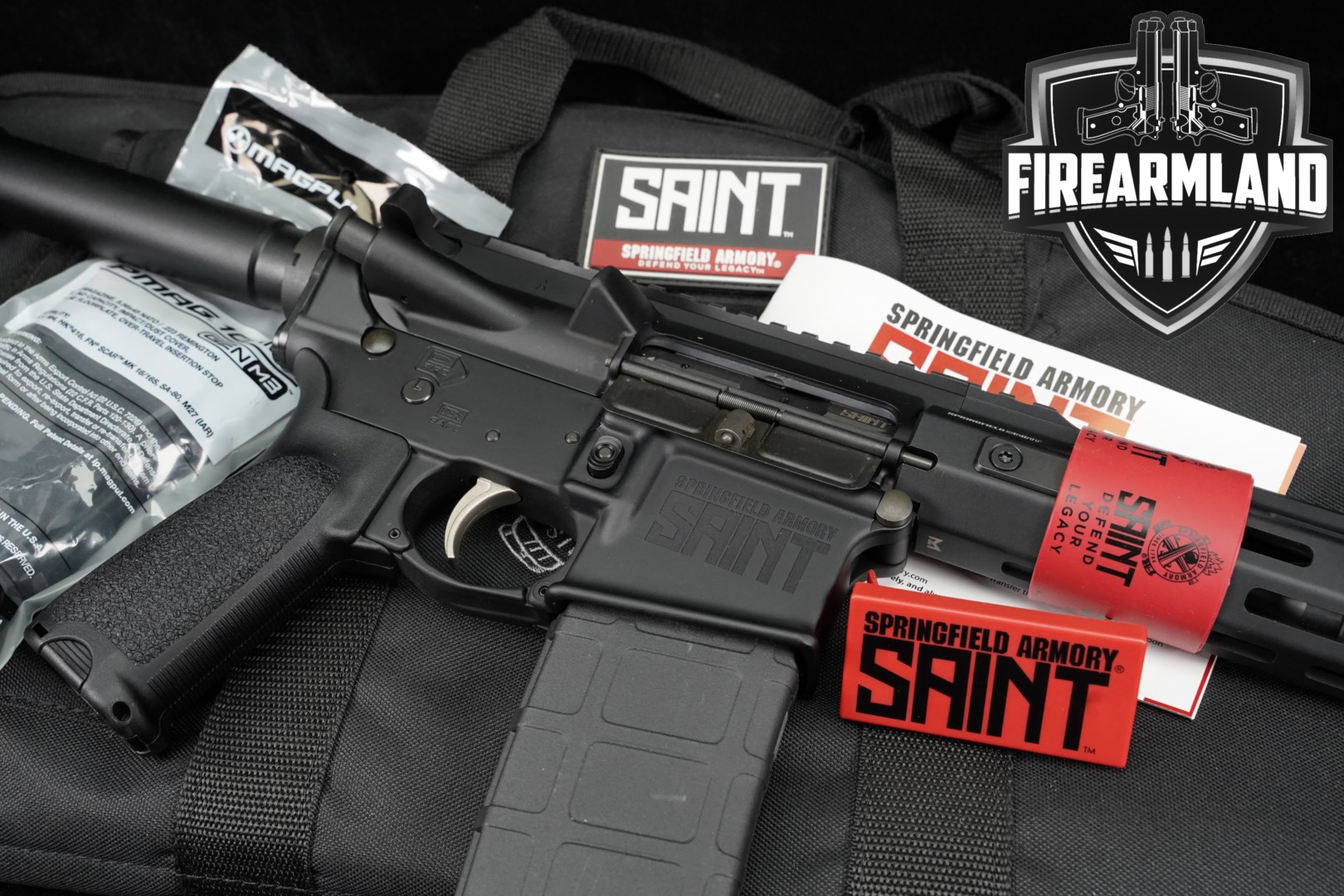 Springfield Armory SAINT AR-15 Pistol 5.56mm NATO Black in Excellent Condition Thumbnail
