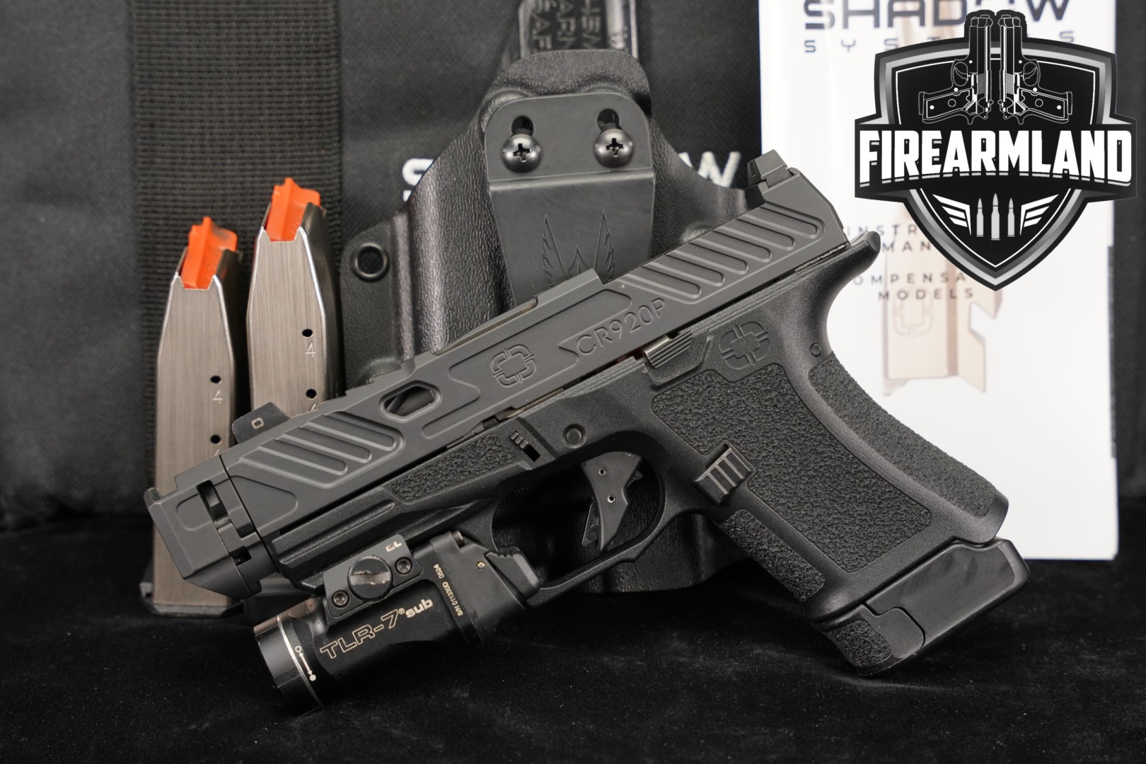 Shadow Systems CR920P 9mm Luger Black in Very Good Condition Thumbnail