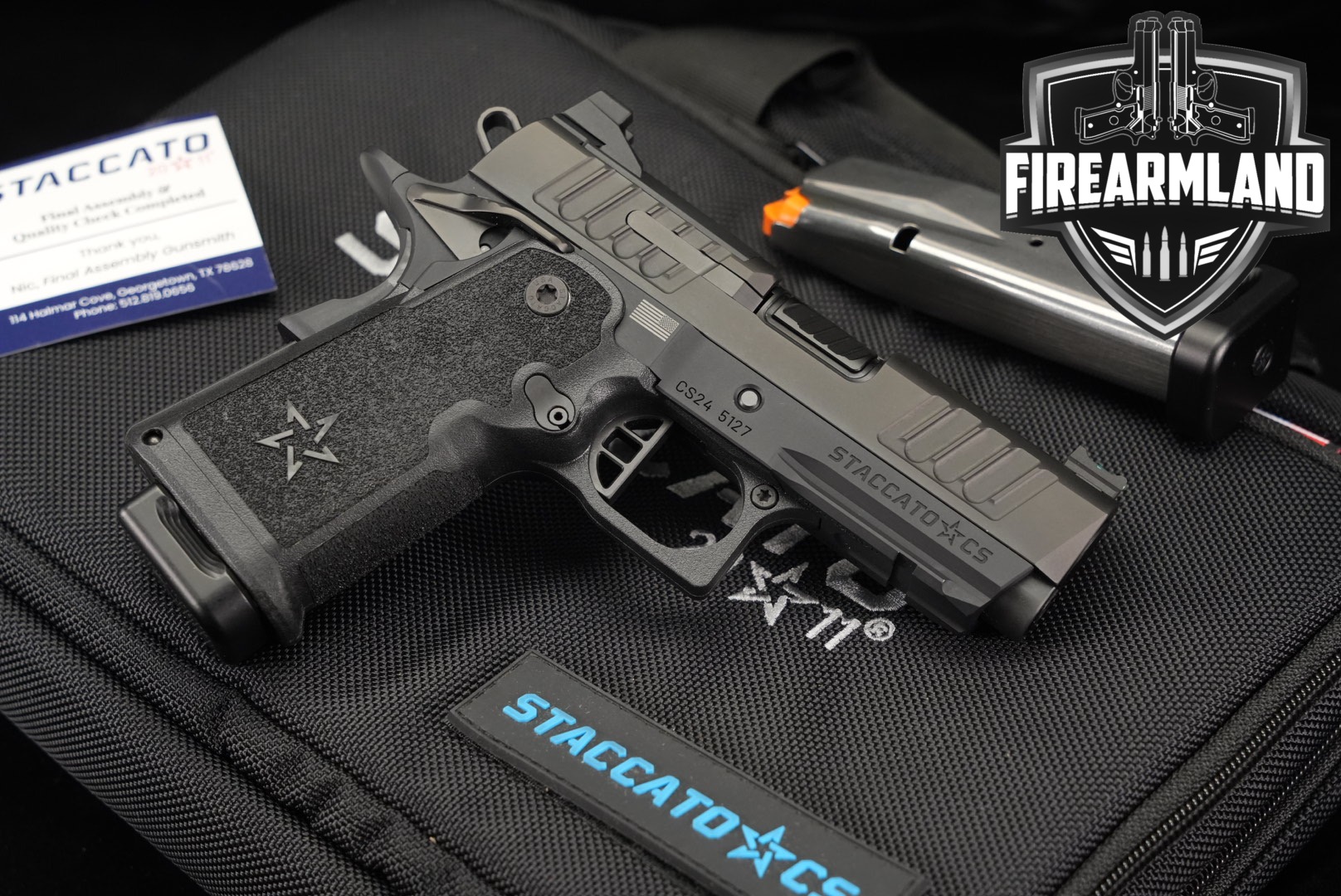 Staccato (STI) CS v3 9mm Luger Stainless in Excellent Condition Thumbnail