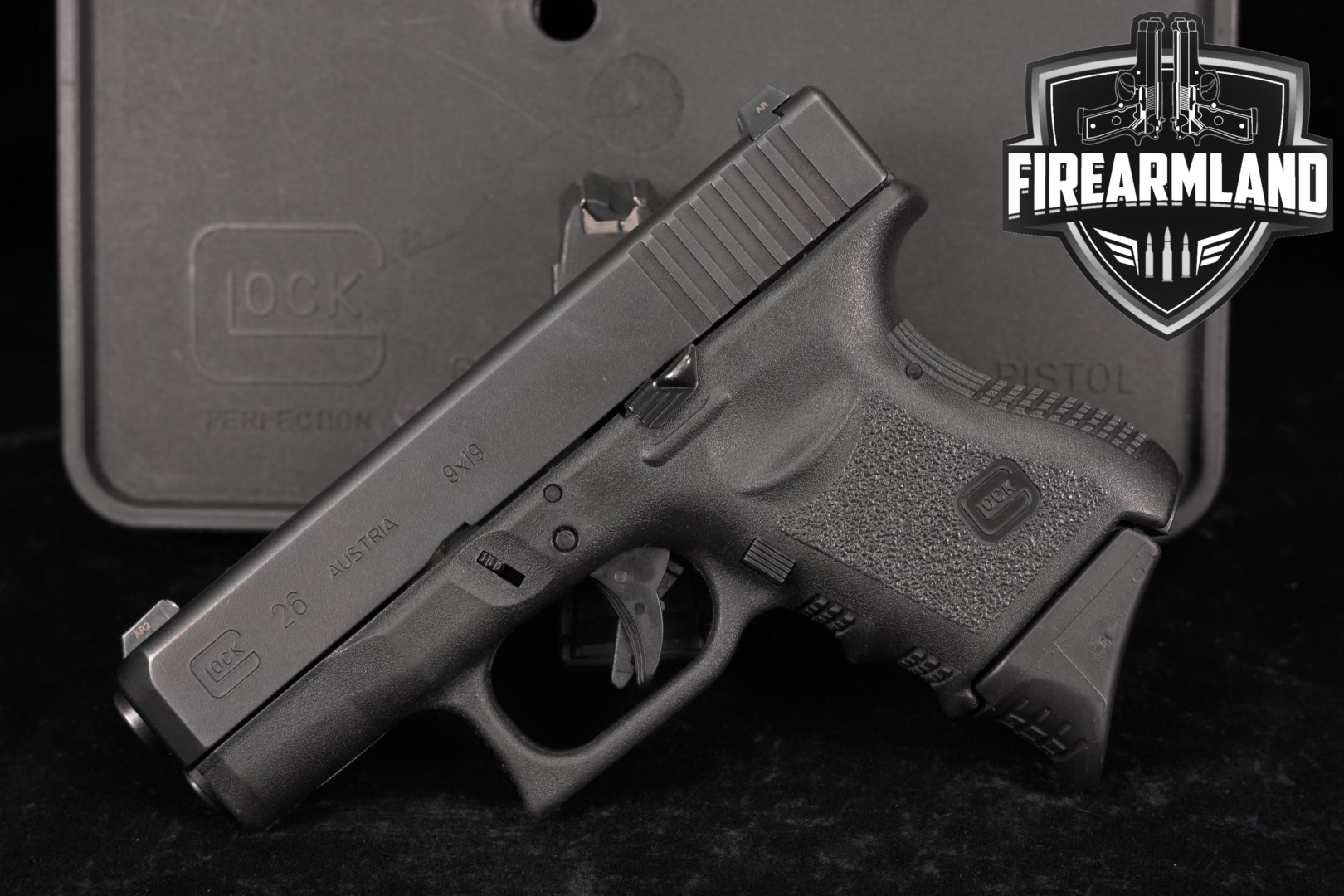 Glock 26 Gen3 G26 Gen 3 9mm 3.42" +2 MAGS & ORIG CASE-img-0