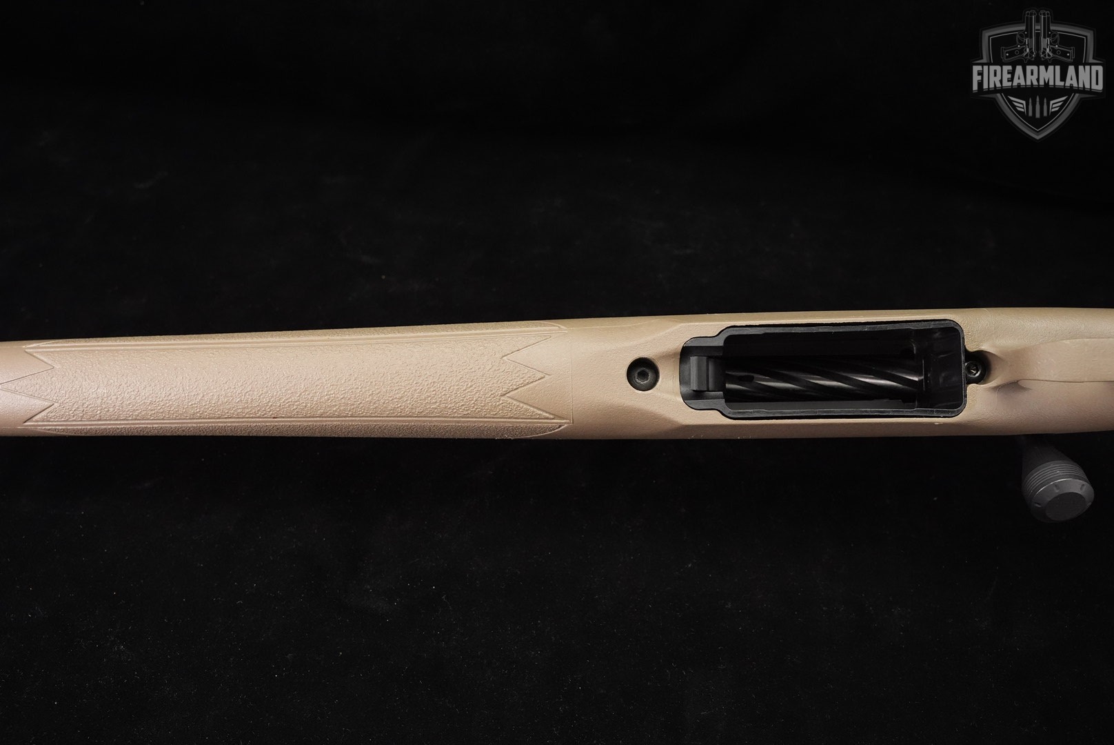 Mossberg Patriot Predator 6.5 PRC 24" Black & FDE THREADED +SCOPE RINGS-img-14