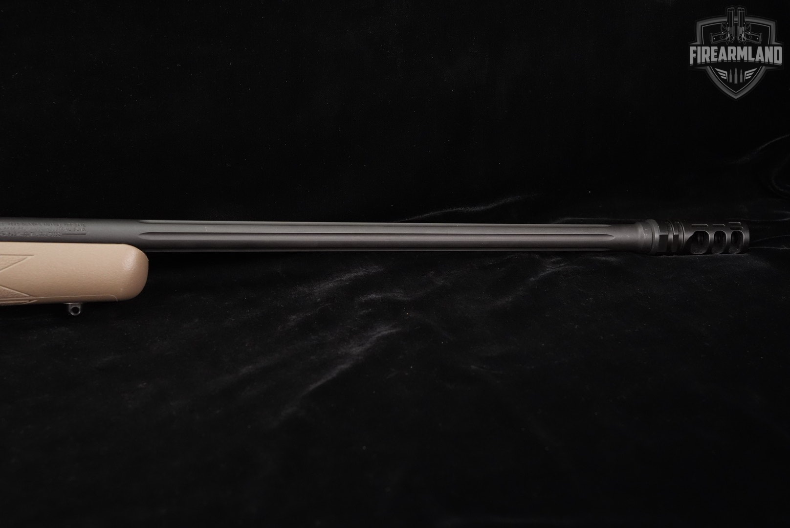Mossberg Patriot Predator 6.5 PRC 24" Black & FDE THREADED +SCOPE RINGS-img-5