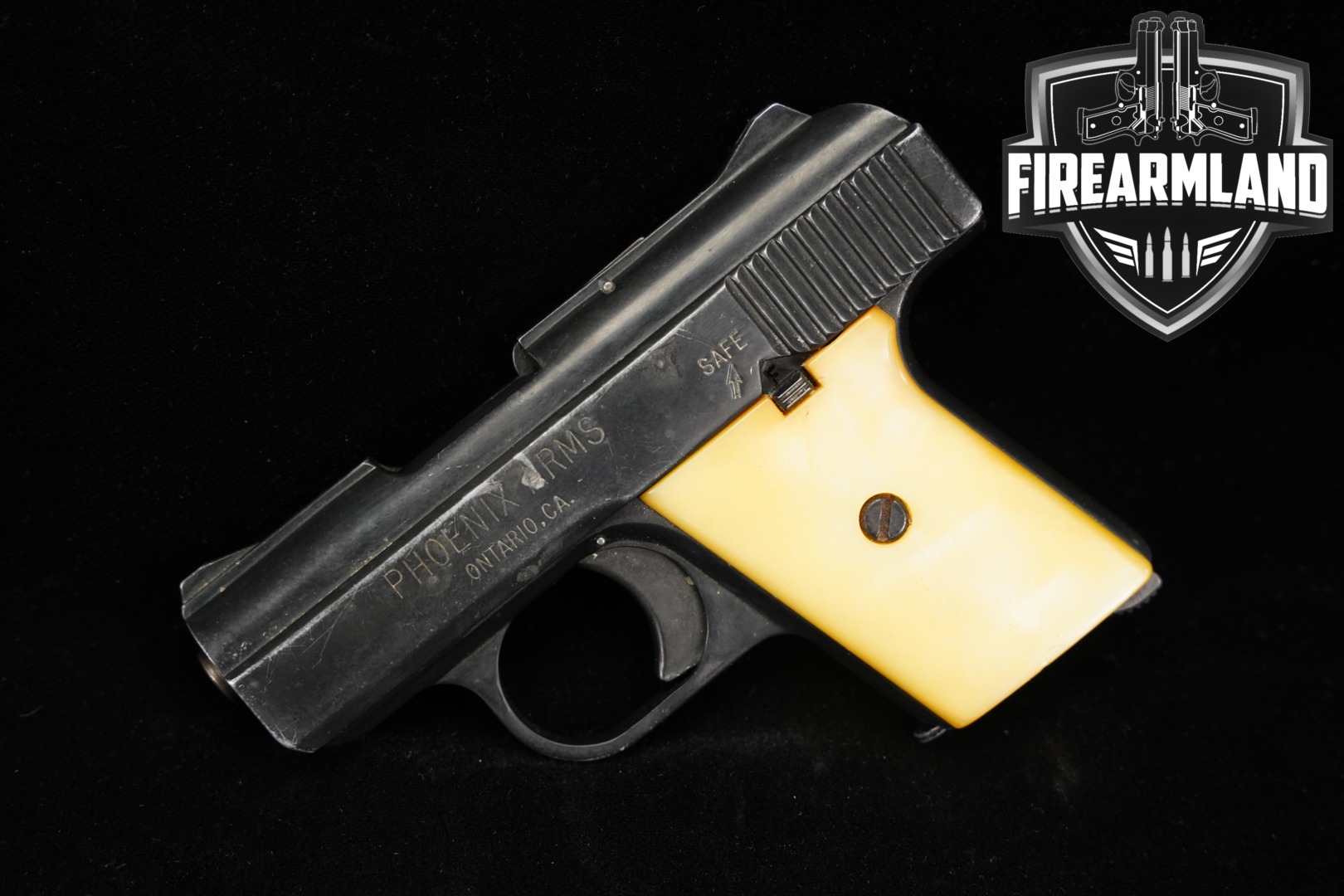Phoenix Arms Model Raven .25 ACP (6.35mm) Black in Fair Condition Thumbnail