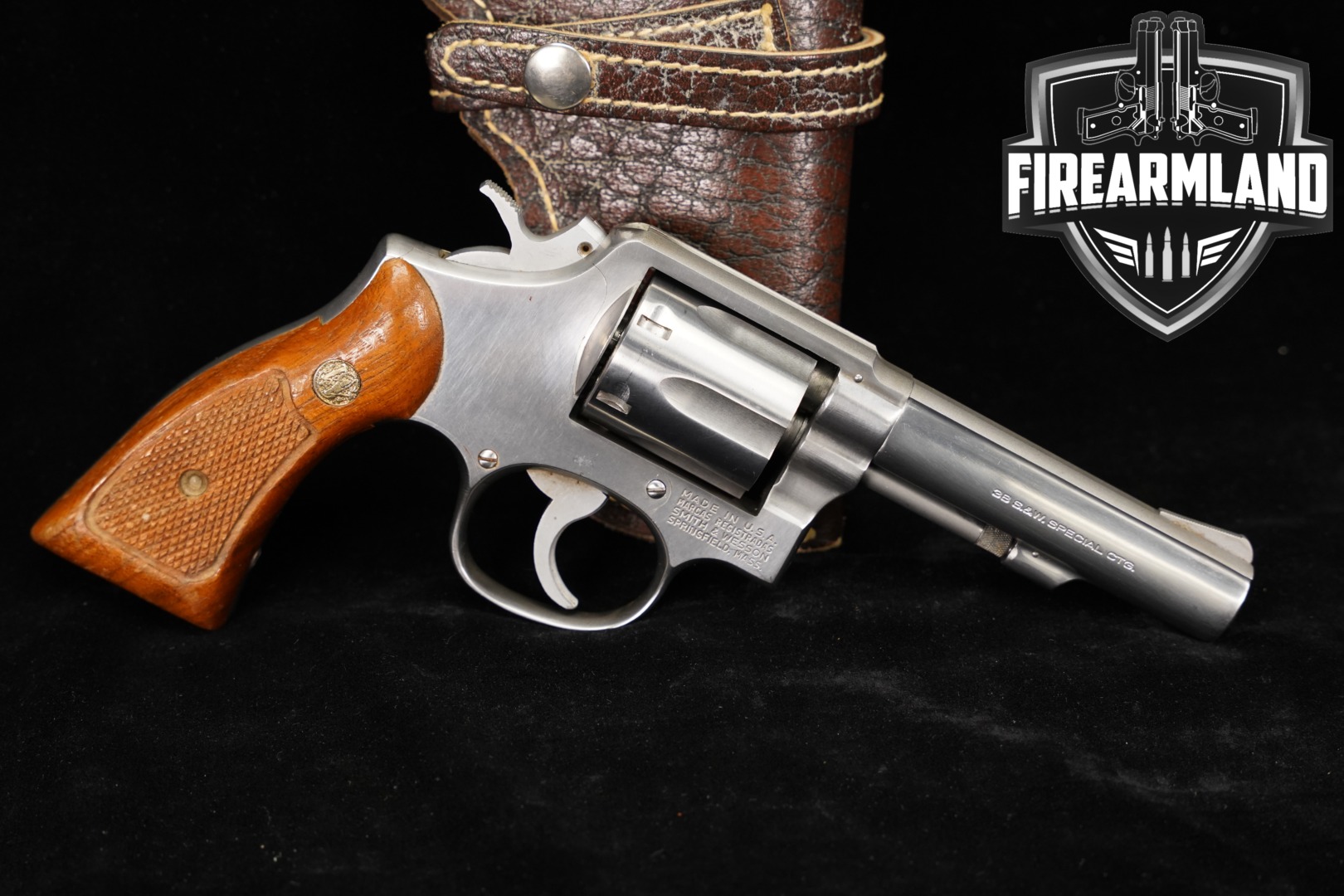 Smith & Wesson (S&W) Model 64-3 .38 Spl. Stainless in Good Condition Thumbnail