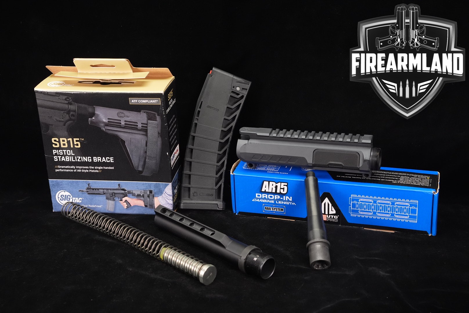 CMMG Builder's Kit 9mm Luger 5.5 Rifle Upper Receiver Building Kits-img-0