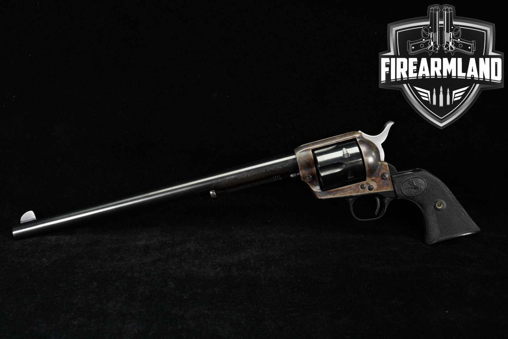 Single action army .45 バントラインスペシャル 12インチ Used Colt Single Action Army Auction | FirearmLand