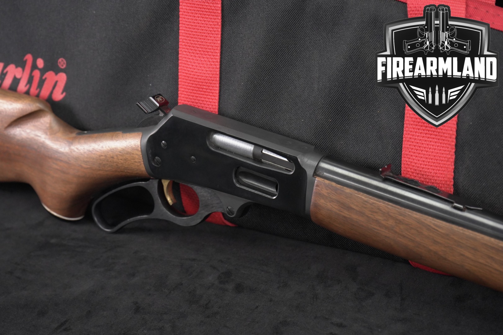 1970 Marlin Firearms Co. Model 336 Centennial/100th Year (1970 Medallion) .30-30 Blued & Walnut in Very Good Condition Thumbnail