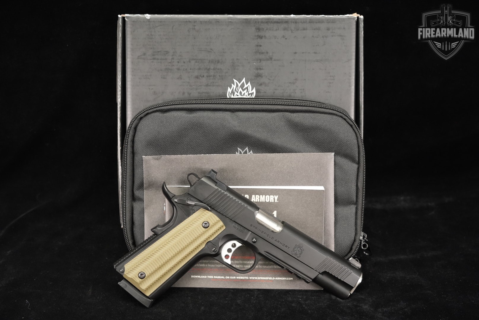 Springfield Armory 1911 Operator 45 ACP 5 Black Cerakote +ORIG BOX-img-2